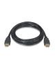 Cable HDMI 2.0 4K Aisens A120-0119/ HDMI Macho - HDMI Macho/ Hasta 10W/ 2250Mbps/ 1m/ Certificado/ Negro