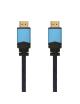 Cable HDMI 2.0 4K Aisens A120-0358/ HDMI Macho - HDMI Macho/ Hasta 10W/ 2250Mbps/ 3m/ Negro/ Azul