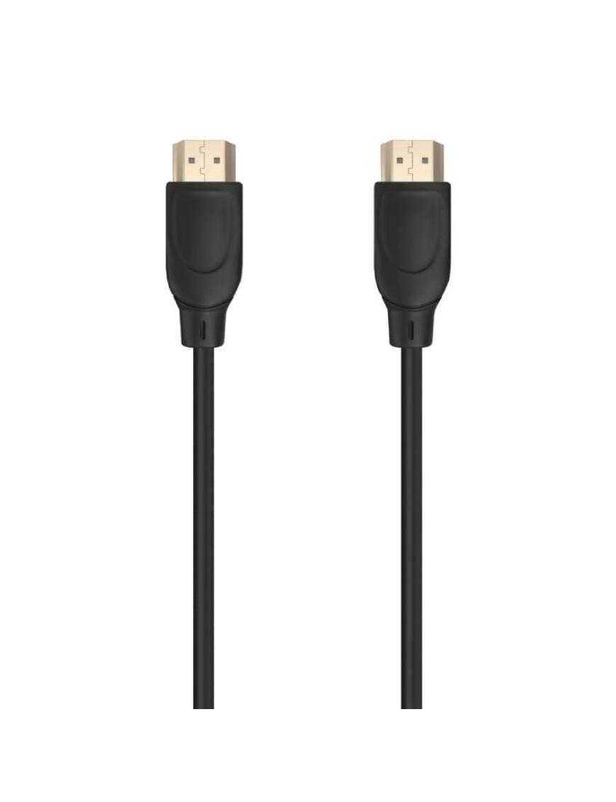 Cable HDMI 2.0 4K Aisens A120-0721/ HDMI Macho - HDMI Macho/ Hasta 10W/ 2250Mbps/ 50cm/ Negro