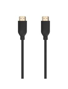 Cable HDMI 2.0 4K CCS Aisens A120-0729/ HDMI Macho - HDMI Macho/ Hasta 10W/ 2250Mbps/ 1m/ Negro