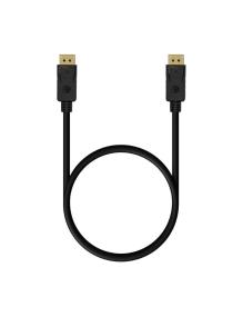 Cable DisplayPort 1.2 4K Aisens A124-0549/ DisplayPort Macho - DisplayPort Macho/ Hasta 5W/ 2300Mbps/ 1.5m/ Negro