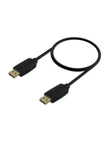 Cable DisplayPort 1.2 CCS 4K Aisens A124-0740/ DisplayPort Macho - DisplayPort Macho/ Hasta 5W/ 2300Mbps/ 2m/ Negro