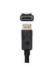 Cable Conversor Aisens A125-0459/ DisplayPort Macho - HDMI Macho/ Hasta 5W/ 2300Mbps /1m/ Negro