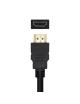 Cable Conversor Aisens A125-0460/ Displayport Macho - HDMI Macho/ Hasta 5W/ 2300Mbps/ 3m/ Negro