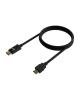 Cable Conversor Aisens A125-0551/ DisplayPort Macho - HDMI Macho/ Hasta 5W/ 2300Mbps/ 1.5m/ Negro