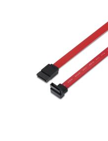 Cable SATA Aisens A130-0155/ SATA Hembra - SATA Hembra/ Hasta 0.1W/ 768Mbps/ 50cm/ Rojo