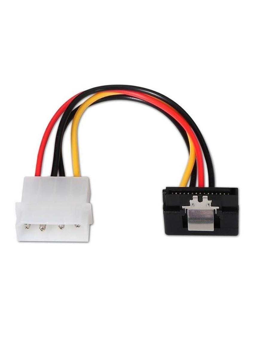 Cable Alimentación SATA Aisens A131-0163/ Molex 4 PIN Macho - SATA Hembra/ Hasta 54W/ 16cm