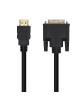 Cable HDMI Aisens A117-0451/ DVI Macho - HDMI Macho/ 3m/ Negro