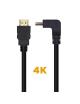 Cable HDMI 2.0 4K Aisens A120-0456/ HDMI Macho - HDMI Macho/ 1m/ Negro