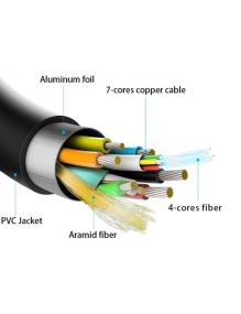 Cable HDMI 2.0 AOC 4K Aisens A148-0378/ HDMI Macho - HDMI Macho/ 20m/ Negro