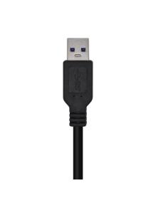 Cable USB 3.0 Impresora Aisens A105-0445/ USB Tipo-B Macho - USB Macho/ 3m/ Negro