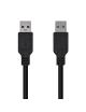 Cable USB 3.0 Aisens A105-0446/ USB Macho - USB Macho/ 1m/ Negro