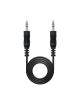 Cable Estéreo Nanocable 10.24.0105/ Jack 3.5 Macho - Jack 3.5 Macho/ 5m/ Negro