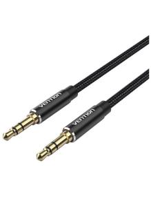 Cable Estéreo Vention BAWBD/ Jack 3.5 Macho - Jack 3.5 Macho/ 50cm/ Negro