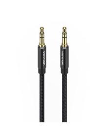 Cable Estéreo Vention BAWBF/ Jack 3.5 Macho - Jack 3.5 Macho/ 1m/ Negro