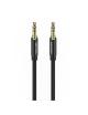 Cable Estéreo Vention BAWBF/ Jack 3.5 Macho - Jack 3.5 Macho/ 1m/ Negro