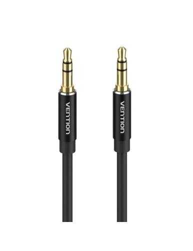 Cable Estéreo Vention BAXBD/ Jack 3.5 Macho - Jack 3.5 Macho/ 50cm/ Negro