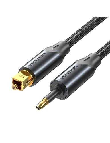 Cable de Audio de Fibra óptica Vention BKCBG/ 1.5m/ Negro