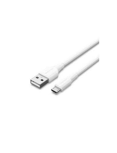 Cable USB 2.0 Vention CTIWI/ USB Macho - MicroUSB Macho/ Hasta 60W/ 480Mbps/ 3m/ Blanco