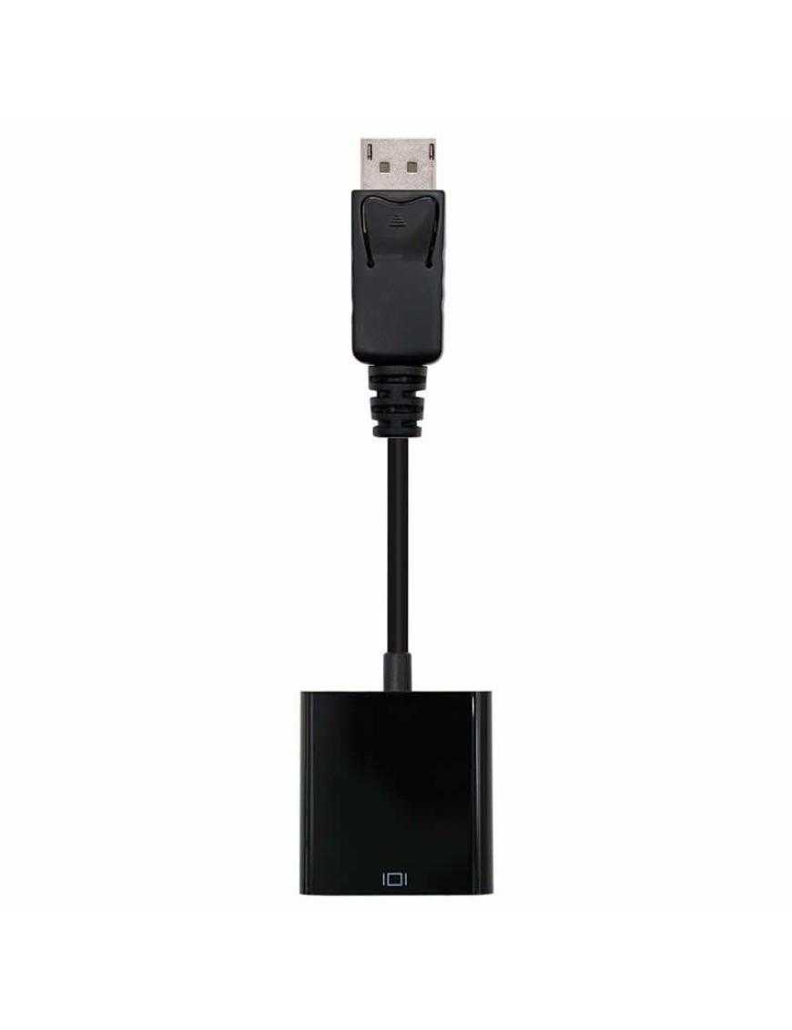 Conversor Nanocable 10.16.0602/ DisplayPort Macho - VGA Hembra