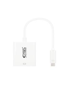 Conversor Nanocable 10.16.4102/ USB Tipo-C Macho - HDMI Hembra/ 15cm/ Blanco