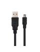 Cable USB 2.0 Nanocable 10.01.0400/ USB Macho - MiniUSB Macho/ 50cm/ Negro