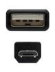 Cable USB 2.0 Nanocable 10.01.0501/ USB Macho - MicroUSB Macho/ 1.8m/ Negro