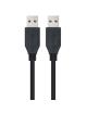 Cable USB 3.0 Nanocable 10.01.1001-BK/ USB Macho - USB Macho/ 1m/ Negro