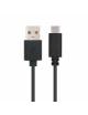 Cable USB 2.0 Nanocable 10.01.2102/ USB Tipo-C Macho - USB Macho/ 2m/ Negro