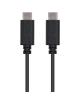 Cable USB 2.0 Tipo-C Nanocable 10.01.2302/ USB Tipo-C Macho - USB Tipo-C Macho/ 2m/ Negro