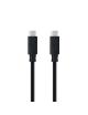 Cable USB 3.1 Tipo-C Nanocable 10.01.4100/ USB Tipo-C Macho - USB Tipo-C Macho/ 50cm/ Negro