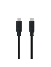 Cable USB 3.1 Tipo-C Nanocable 10.01.4102/ USB Tipo-C Macho - USB Tipo-C Macho/ 2m/ Negro