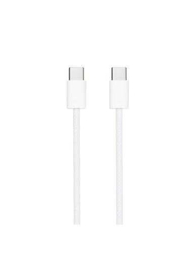 Cable USB 2.0 Tipo-C Nanocable 10.01.6002-CO/ USB Tipo-C Macho - USB Tipo-C Macho/ Hasta 60W/ 480Mbps/ 2m/ Blanco