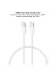 Cable USB 2.0 Tipo-C Nanocable 10.01.6002-CO/ USB Tipo-C Macho - USB Tipo-C Macho/ Hasta 60W/ 480Mbps/ 2m/ Blanco