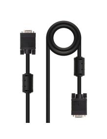 Cable SVGA Nanocable 10.15.0102/ VGA Macho - VGA Macho/ 1.8m/ Negro