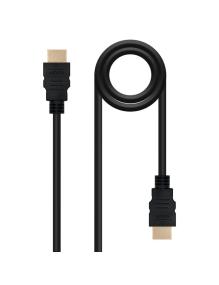 Cable HDMI 1.3b Nanocable 10.15.0301/ HDMI Macho - HDMI Macho/ 1m/ Negro