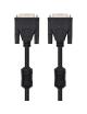 Cable DVI Dual Nanocable 10.15.0802/ DVI Macho - DVI Macho/ 1.8m/ Negro