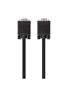 Cable SVGA Nanocable 10.15.1305/ VGA Macho - VGA Macho/ 5m/ Negro