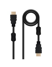 Cable HDMI 1.4 Nanocable 10.15.1802/ HDMI Macho - HDMI Macho/ 1.8m/ Negro