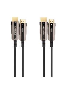 Cable HDMI 2.0 AOC 4K Nanocable 10.15.2015/ HDMI Macho - HDMI Macho/ 15m/ Negro