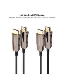 Cable HDMI 2.0 AOC 4K Nanocable 10.15.2020/ HDMI Macho - HDMI Macho/ 20m/ Negro