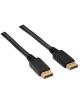 Cable DisplayPort 1.2 4K Nanocable 10.15.2302/ DisplayPort Macho - DisplayPort Macho/ 2m/ Negro