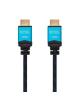 Cable HDMI 2.0 4K Nanocable 10.15.3707/ HDMI Macho - HDMI Macho/ 7m/ Negro/ Azul