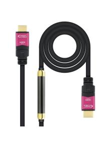 Cable HDMI Nanocable 10.15.3730/ HDMI Macho - HDMI Macho/ 30m/ Negro