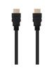 Cable HDMI 2.0 4K Nanocable 10.15.3801/ HDMI Macho - HDMI Macho/ 1m/ Negro