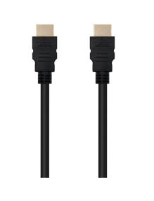 Cable HDMI 2.0 4K Nanocable 10.15.3801-L150/ HDMI Macho - HDMI Macho/ 1.5m/ Negro