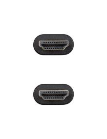 Cable HDMI 2.0 4K CCS Nanocable 10.15.3900/ HDMI Macho - HDMI Macho/ 50cm/ Negro