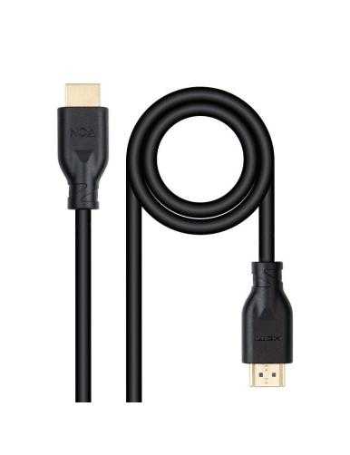 Cable HDMI 2.0 4K CCS Nanocable 10.15.3901-L150/ HDMI Macho - HDMI Macho/ 1.5m/ Negro