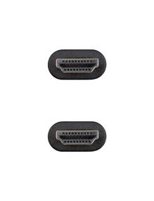 Cable HDMI 2.0 4K CCS Nanocable 10.15.3910/ HDMI Macho - HDMI Macho/ 10m/ Negro