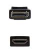 Cable DisplayPort Nanocable 10.15.4305/ DisplayPort Macho - HDMI Macho/ 5m/ Negro